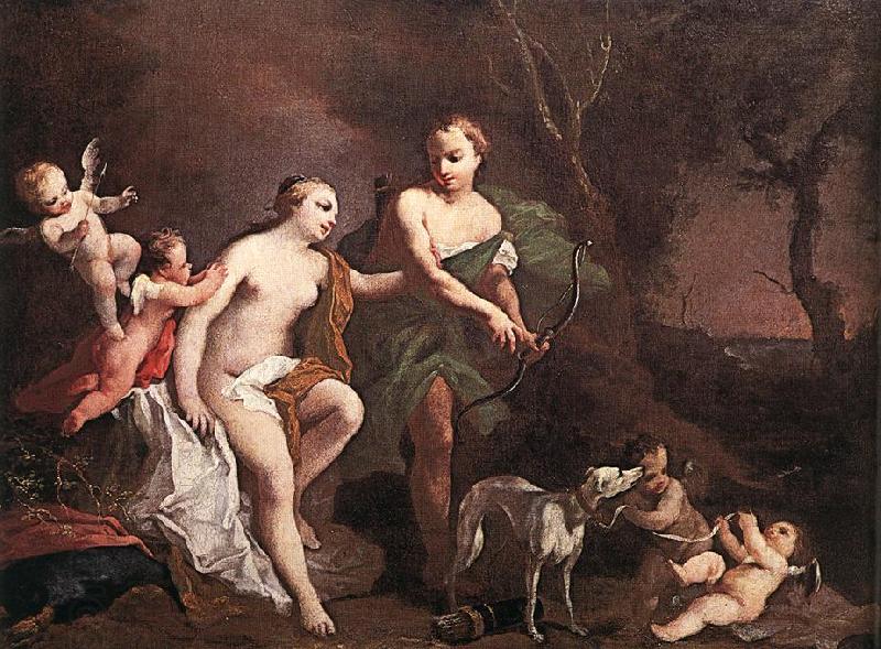 AMIGONI, Jacopo Venus and Adonis uj oil painting picture
